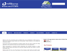 Tablet Screenshot of metecnolanka.com